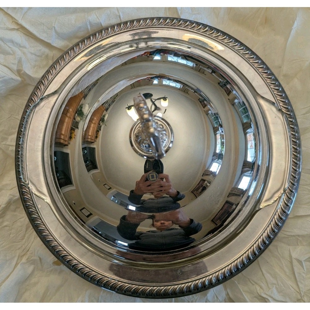 Sheridan Silverplate 1.5 Qt Round‎ Covered Casserole & Glass Liner #260 NIB